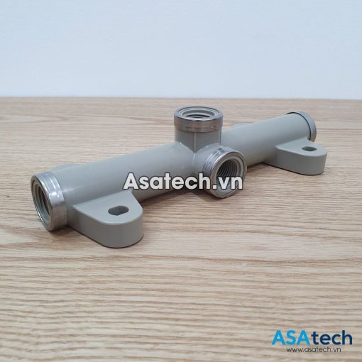 Cổng xả bơm màng aro 66605J (93801-1) (1/2", PP) - Aro Discharge Manifold
