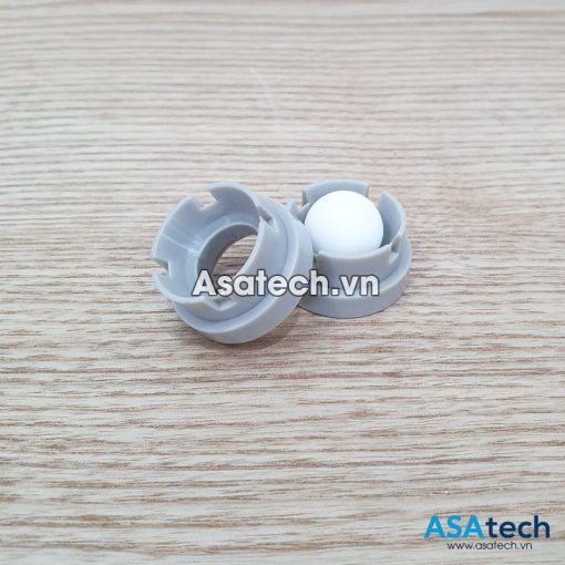 Đế bi bơm màng Aro 93098-1 (1/2", PP) - Valve seat