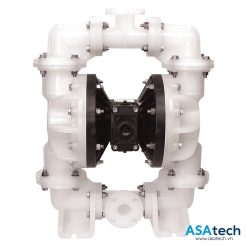 Máy bơm màng khí nén Sandpiper S20B3P2PPAS000 (2", PP, Teflon)