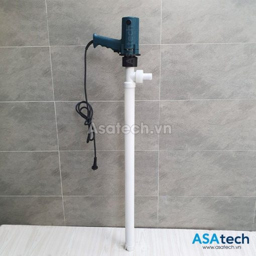 Máy bơm hóa chất thùng phuy HLB750-PP, công suất 750w