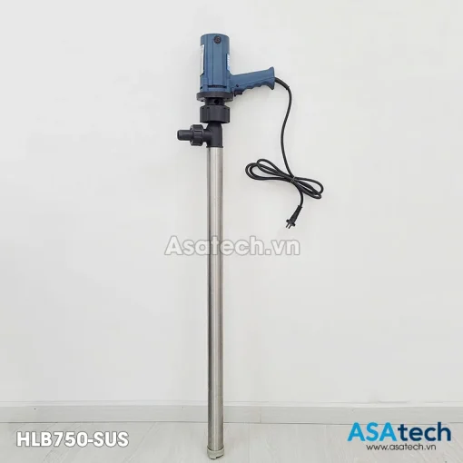 Bơm xăng dầu thùng phuy HLB750-SUS