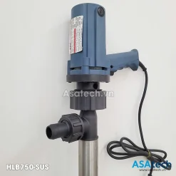 Bơm xăng dầu thùng phuy HLB750-SUS