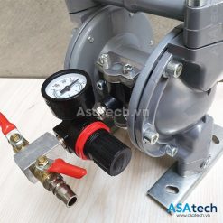 Máy bơm màng phun sơn A10 5 Máy bơm màng phun sơn A10 chạy bằng khí nén