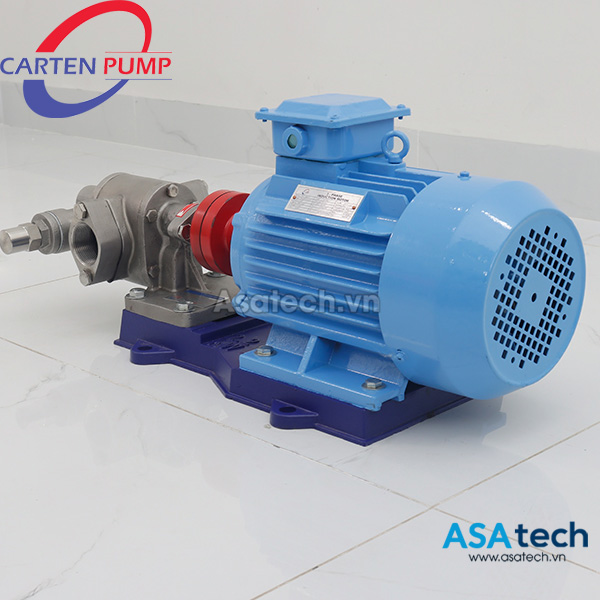 Bơm bánh răng ăn khớp ngoài Carten Pump HLG32-SUS-MC | Inox 1.5″ 3 Bơm bánh răng khớp ngoài Carten Pump HLG32-SUS-MC