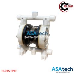 Bơm màng hóa chất bằng khí nén DYI HLD15-PPFF