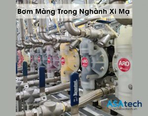 Bơm Màng Bơm Trong Nghành Xi Mạ