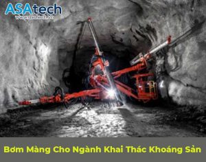 Giải Pháp: Bơm Màng Cho Ngành Khai Thác Khoáng Sản