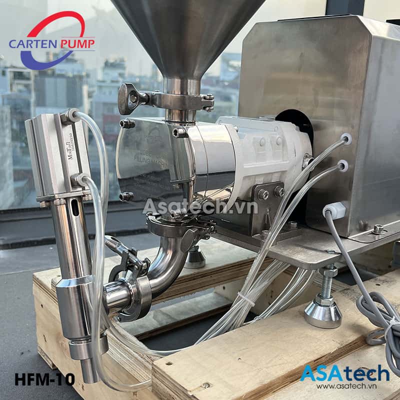Máy bơm chiết rót thực phẩm Carten Pump HFM-10 7 Máy bơm chiết rót thực phẩm Carten Pump HFM-10