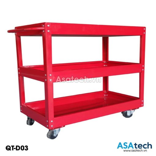 Xe đẩy dụng cụ 3 ngăn D03