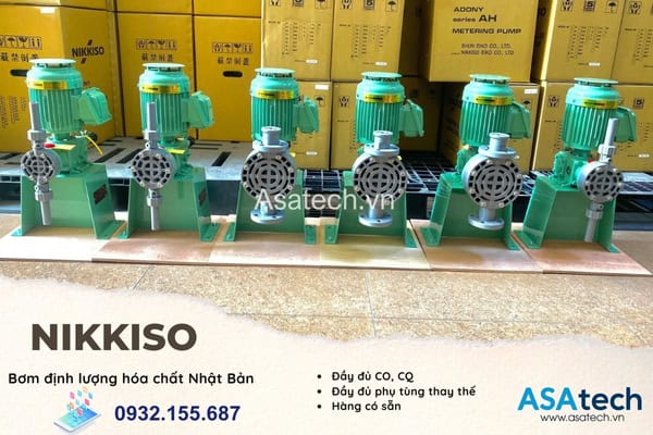 máy bơm định lượng hóa chất nikkiso
