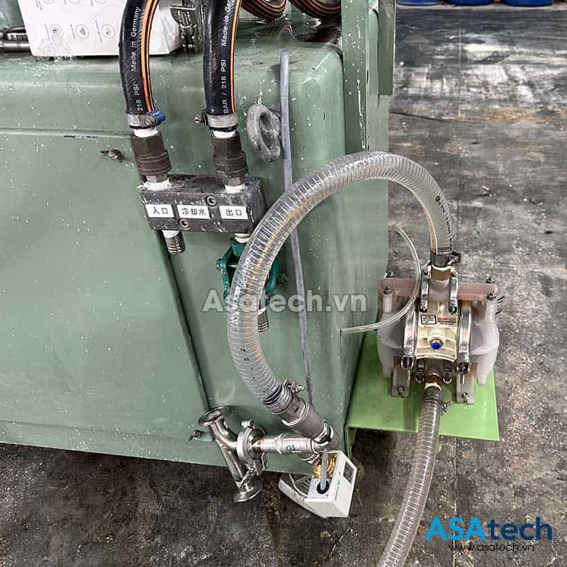 Máy nghiền bi cũ Asada 15L 3 Máy nghiền bi cũ Asada 15L