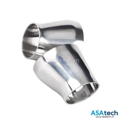 Bầu giảm lệch tâm hàn vi sinh chuẩn SMS