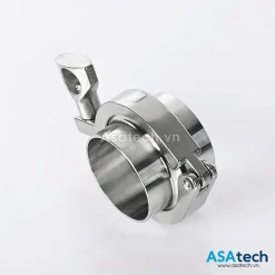 Clamp vi sinh inox 304/316L chuẩn SMS