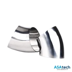 Lơi 45 Độ Hàn Vi Sinh Chuẩn DIN 11850 7 Lơi 45 Độ Hàn Vi Sinh Chuẩn DIN 11850