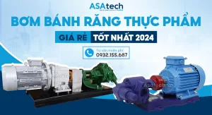 Bơm bánh răng thực phẩm giá rẻ tốt nhất 2024