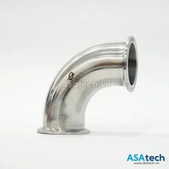 Co 90 Độ Vi Sinh 2 Đầu Clamp