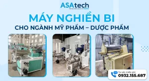 Máy Nghiền Bi cho ngành Mỹ Phẩm – Dược Phẩm 2024