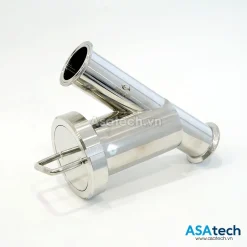 Lọc Y Vi Sinh 2 Đầu Clamp