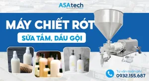 Máy chiết rót sữa tắm, dầu gội Carten Pump 2024