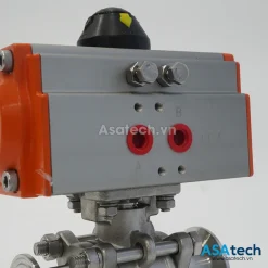 Van bi vi sinh điều khiển khí nén 9 Van bi vi sinh điều khiển khí nén