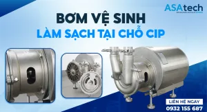 Bơm vệ sinh làm sạch tại chỗ CIP