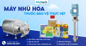 Máy nhũ hóa thuốc bảo vệ thực vật, phân bón