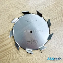 Đĩa khuấy phân tán inox 304 150mm
