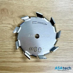 Đĩa khuấy phân tán inox 304 80mm