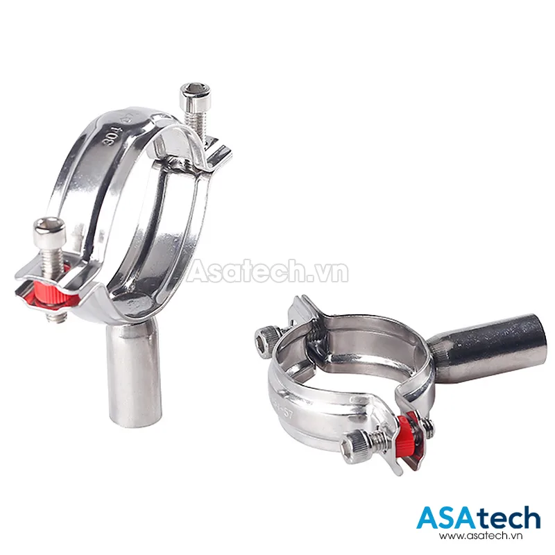 Kẹp đỡ ống inox vi sinh 1 Kẹp đỡ ống inox vi sinh