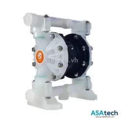 Bơm Màng Khí Nén Godo QBY3-15 nhựa pp