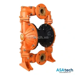 Máy bơm màng khí nén Lót Flo Godo QBYCF-40F 7 Máy bơm màng khí nén Lót Flo Godo QBYCF-40F