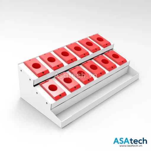 Kệ đựng dao CNC 12 khay để dao tiện QT-KDD01