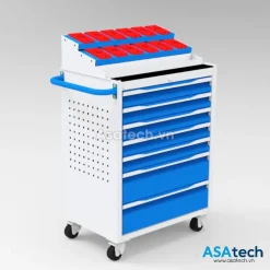 Kệ đựng dao CNC 12 khay để dao tiện QT-KDD01