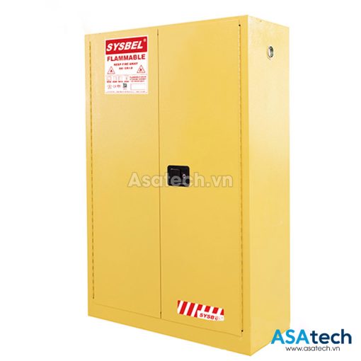 Tủ chống cháy đựng hoá chất QT-CCHC01