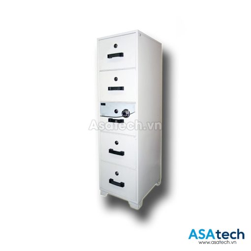 Tủ hồ sơ chống cháy có khóa an toàn QT-CCKS05-1