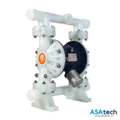 Bơm Màng Khí Nén Godo QBY3-40 thân nhựa;