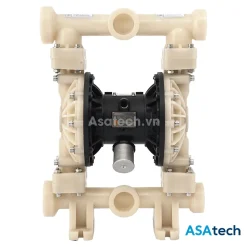 Bơm màng khí nén Godo QBY3-65 thân teflon