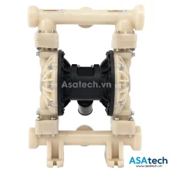 Bơm màng khí nén Godo QBY3-65 (2.5''-Teflon-Teflon) 5 Bơm màng khí nén Godo QBY3-65 thân teflon