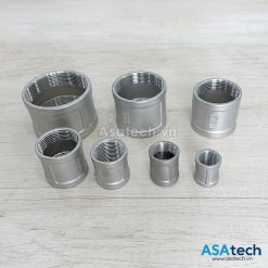 Măng Sông Đúc Inox Ren Trong