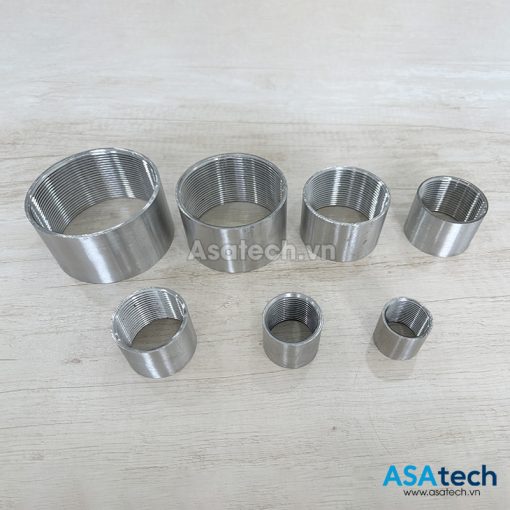 Măng Xông Inox Nối Ren Trong Dạng Ống Hàn