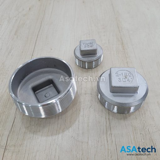 Nút Bịt Ren Ngoài Inox 304 - Đầu Bịt Ống Inox
