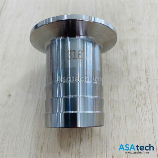 Ferrule clamp đuôi chuột inox vi sinh