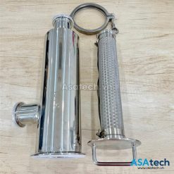 Lọc inox vi sinh nối clamp
