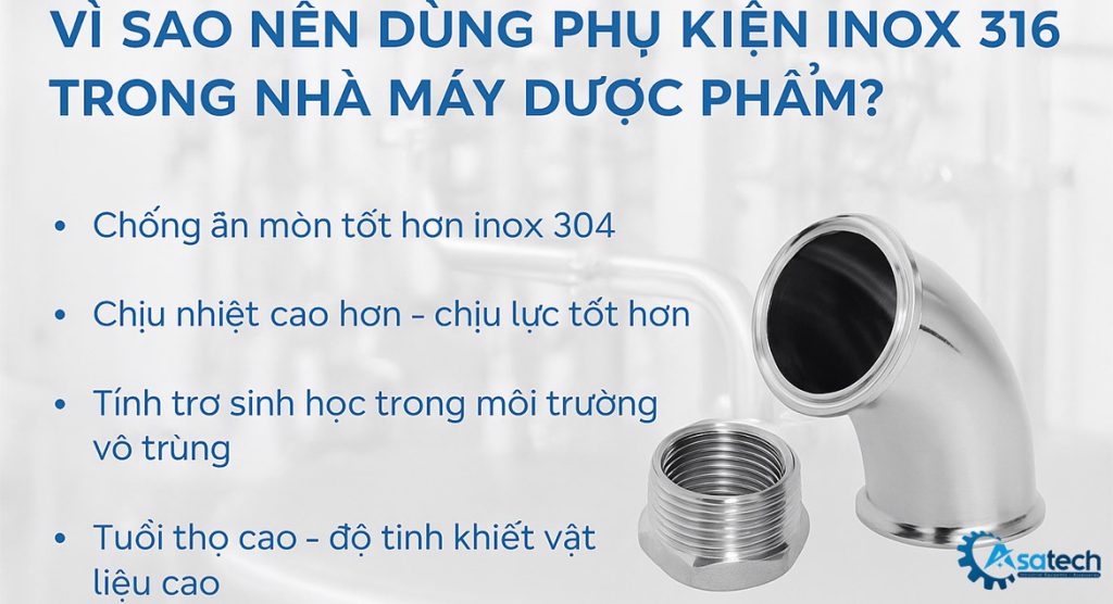 Phụ kiện inox 316L
