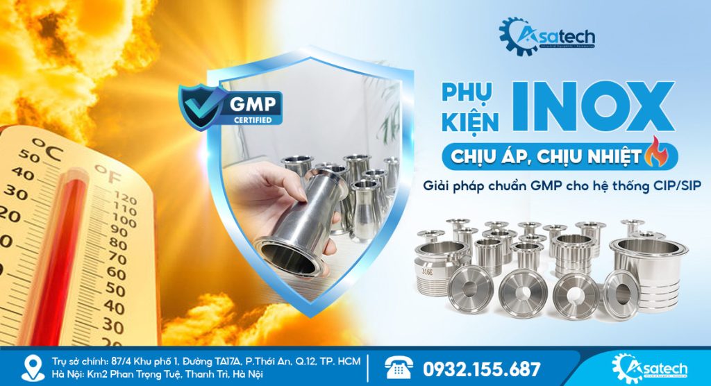 Phụ kiện inox chịu áp, chịu nhiệt