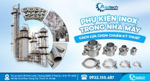 Phụ kiện inox dùng trong nhà máy