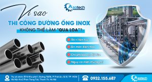 Thi công đường ống inox
