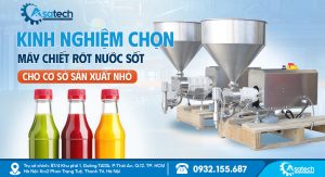 Máy chiết rót nước sốt