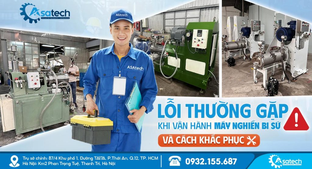 Máy nghiền bi sứ