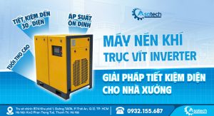 Máy nén khí trục vít inverter